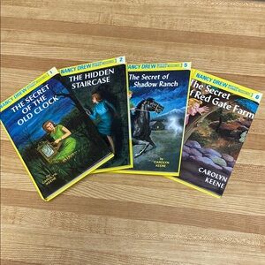 Nancy Drew Mystery Stories Book Set